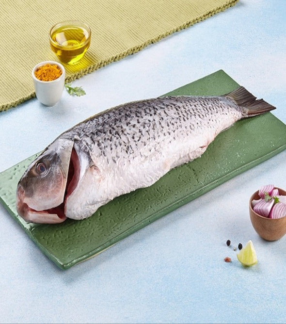 Rohu fish 300/700 Cleaned - Bell - 2 lbs