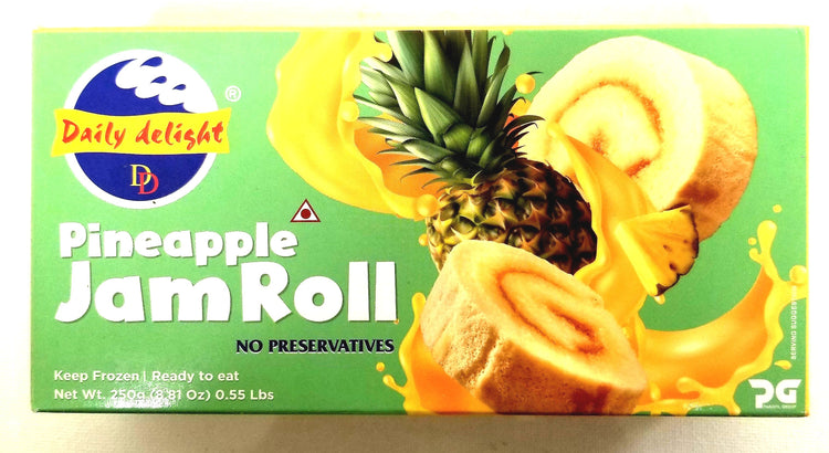 PINEAPPLE  JAM ROLL - Daily Delight - 8.81oz